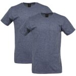 Gildan Pack Of 2 Softstyle Midweight Adult T-Shirt Dark Heather M