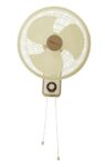 Amazon Basics High-Speed Wall Fan I 3 Adjustable Fan Speeds | Rust Resistant Body | Rpm 1900 | 400Mm Sweep Length (White)