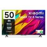 Xiaomi 125 Cm (50 Inches) X Series 4K Led Smart Google Tv L50Ma-Auin (Black)