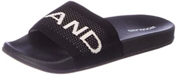 Woodland Mens Ff 4054021 Black Flip-Flop – 7 Uk (41 Eu)(Ff 4054021)