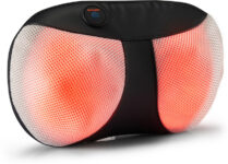 Lifelong Llm369 Llm369 Heated Massage Pillow For Back, Head And Stomach Pain Relief Massager(Black)