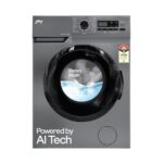 Godrej 6 Kg Eco-Wash With Steam Wash Fully-Automatic Front Load Washing Machine (2024 Model, Wfeon Arg 6010 5.0, Silver Stream)