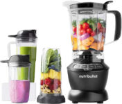 Nutribullet Combo 1200 W Juicer Mixer Grinder(Nbc-1209Dg | 4 Jars | Dark Grey)