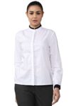 Van Heusen Women’S Solid Regular Fit Shirt (Vwsfcrgb163942_White S)