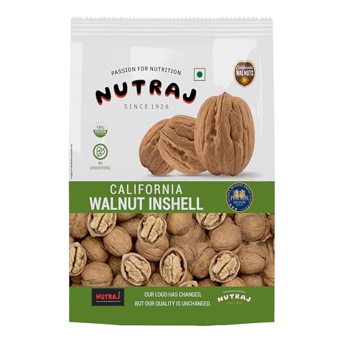 Nutraj California Inshell Walnuts,Raw 1000G