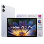 Redmi Pad Pro| Snapdragon 7S Gen 2| 30.7Cm(12.1) Tablet| 33+ Days Standby|10000Mah| Hyperos| 120Hz|6Gb, 128Gb| Quad Speakers|Wi-Fi 6| Mist Blue