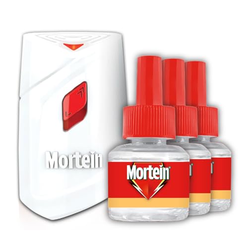 Mortein Smartplus Mosquito Killer Machine + 3 Refill Liquid- Combo Pack (45Ml X 3) | 100% Protection From Dengue Mosquitoes | Insect Repellent | Refills And Device (1 Machine + 3 Refills)