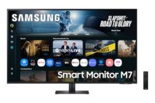 Samsung 43″(1.08M) 4K M7 Vision Ai Smart Monitor|Uhd 3840 X 2160|Smart Tv Experience With Ai|Type-C|Apple Airplay|Gaming Hub|Remote|Speakers|Wi-Fi|Bluetooth|Ai Picture & Sound|Ls43Fm700Uwxxl|Black