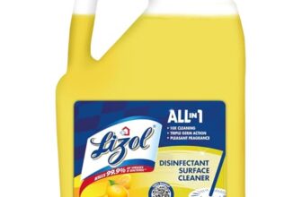 Lizol Disinfectant Surface & Floor Cleaner Liquid, Citrus – 5 Litre | Suitable For All Floor Cleaner Mops | Kills 99.9% Germs| India’S #1 Floor Cleaner
