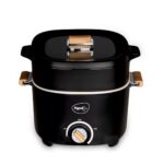 Pigeon By Stovekraft Everyday Plus Multi-Cook Kettle,1000 Watts,2.5 Litre, Used For Boil, Brew, Cook & Serve All In One (Black)