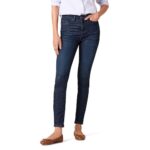 Amazon Essentials Women’S High-Rise Skinny Jeans, Dark Wash, 10