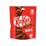 Kit Kat Minis, Choco Coated Wafer Bar, Share Bag, Miniature Pouch, 16 X 7.4 Gm | 118.4 G