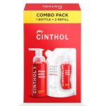 Cinthol Original Foam Body Wash – Combi Pack (600Ml) | 1 Bottle & 2 Refill | Unique Foam Formula For Moisturized & Irresistibly Soft Skin | Suitable For All Skin Types