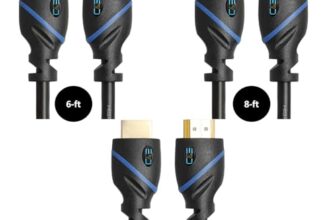 C & E Gold Plated 4K Hdmi To Hdmi Cable | Combo Pack [ 6-Ft | 8-Ft | 10-Ft ] Hdmi 2.0 – High Speed Data Upto 18Gbps