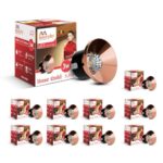 Murphy 3 Watts Rose Gold Button Led Cool White Round Led Spot Light, Pack Of 10