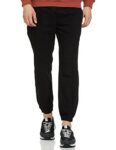 Amazon Brand – Symbol Men’S Stretchable Cargo Jogger Mid Rise Pants | Chinos | Casual Trousers (Slim Fit) (Black 1_34)