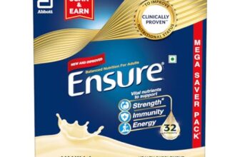 Ensure No 1 Nutritional Supplement Drink In The World 32 Nutrients High Protein,Calcium,Vit D, Vanilla 1.9Kg