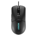 Lenovo Legion M300S Rgb Wired Gaming Mouse – 8,000 Dpi Adjustable Sensor, 6 Programmable Buttons & 20-Million Clicks Durability With Optimized Comfort (Black), Gy51H47350