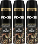 Axe Dark_Temptation Deodorant Spray  –  For Men(645 Ml, Pack Of 3)