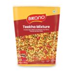 Bikano Teekha Mixture | Spicy Indian Namkeen Snack | Crunchy Mix With Peanuts, Corn Flakes & Spices | Perfect Tea-Time Snack (Spicy Mixture) – 800G