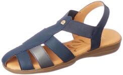 Scholl Womens Stella Fm Sandal Blue Sandal Uk 4 (5649219)