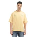 Levi’S Men’S Graphic Print Loose Fit T-Shirt Yellow
