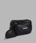 Caprese Sgjnamdblk Sling Bag(Black, 2.254 L)