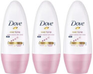 Dove Even Tone 48H Odour Protection Deodorant Roll-On  –  For Women(150 Ml, Pack Of 3)