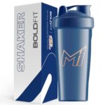 Boldfit Plastic Mumbai Indians(Mi) Official Merchandise Gym Shaker For Protein Shake Leakproof Shaker Bottles For Protein,Preworkout&Bcaa Shake,Protein Shaker Gym Bottle For Men-Blue,700Ml