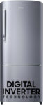 Samsung 223 L Direct Cool Single Door 3 Star Refrigerator  With Digital Inverter(Elegant Inox, Rr24C2723S8/Nl)