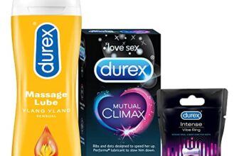 Durex Pleasure Pack(Condom,Lubricant And Vibe Ring)