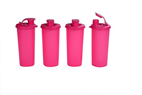Signoraware Jumbo Stylish Sipper Set, 500Ml, Set Of 4, Pink