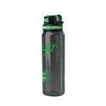 Attro Befit Sports Water Bottle – 1000Ml, Black, Bpa Free, Leak-Proof, Flip-Top Lid, With Handle, Ideal For Gym, Running, Cycling, Office & Outdoor Use