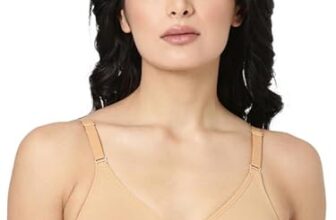 Blossom Women’S Seamless Double Layered Non Padded Non Wired With Square Back_Be Positive Skin 36C