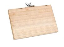 Sage Square Rectangle Natural Wood Platform 3″*4.5″ – A Perfect Perch And Playground For Your Feathered Friend, Promote Physical And Mental Well-Being, Create A Natural Habitat.