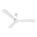 Gm Excel 25 1200 Mm Bldc Ceiling Fan – White | 5 Star Rated | Remote Control | 50% Energy Saving | Timer | Wide Voltage Support