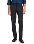 Amazon Brand – Symbol Men’S Stretchable Formal Pants | Trousers (Slim Fit) (Midnight Blue_32) | Rise Style: Low Rise