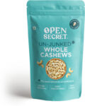 Open Secret Premium Whole Kaju – High Protein Dry Fruit, Fasting Vrat Special Cashews(1 X 1 Kg)