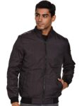 Amazon Brand – Symbol Polyester Men’S Standard Length Quilted Jacket (Aw22-Sy-Lw-Jk-06_Black_Small)