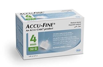 Accu Fine Insulin Pen Needles Â– Pack Of 100 (32G) * 4Mm
