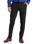 Amazon Brand – Symbol Men’S Stretchable Formal Pants | Trousers (Slim Fit) (Dark Grey 2_28) | Rise Style: Low Rise