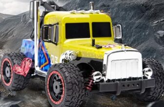 Toymagic High Speed Offroad 1:16 Rechargeable Remote Control Monster Truck 2.4Ghz|4 Wd All Terrain|Long Range Upto 75 Ft|20 Min Run Time With 25 Km/Hr Speed|Best For Kids & Adults,Multicolor