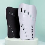 Vector X V2 Football Protection Shin Guard/Shinpad | Durable | Lightweight (S, White)