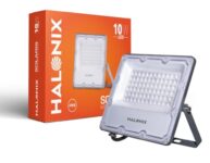Halonix 10W Solaris Waterproof Outdoor Led Flood Light |Halogen Light,Focus Light For Garage,Parking,Shop -(Cool White)-Pack Of 1|Short Circuit & Surge Protection With Ip66 Rated-Aluminium