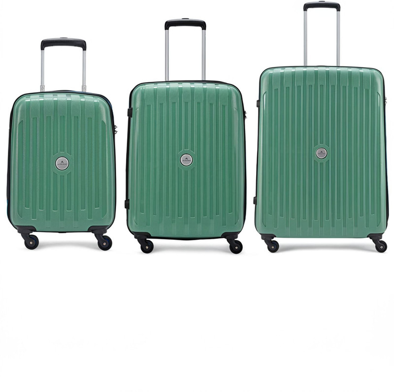 Alfa By Vip Excel 2 (Small 55Cm Medium 65Cm) Suitcase Cabin & Check-In Set 4 Wheels – 26 Inch