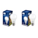 Philips 22-Watt Led Bulb |Acebright High Wattage Led Bulb| Base: E27 Light Bulb For Home | Crystal White, Pack Of 2
