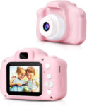 Veedee Kids Camera Baby Pink Digital Compact Camera (Designed In Slr Style For Kids) Point & Shoot Camera(Pink)