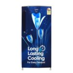 Candy 185 L 2 Star Direct Cool Single Door Refrigerator With Flower Pattern,Stabilizer Free Operation & Glossy Finish (Marine Lily, Csd1962Ml)