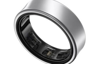 Samsung Galaxy Ring, With Smart Ai, Size First W/Sizing Kit, No App Subscription, Fitness Monitor, Sleep Tracker, Up To 7-Day Battery, Size 7, Titanium Silver