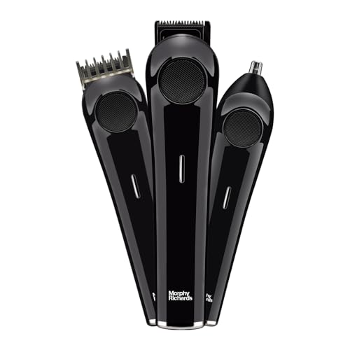 Morphy Richards Kingsman Elite | 3-In-1 Multipurpose For Men |Grooming Kit, Shaver, Nose & Ear |Usb Rechargeable | Stainless Steel Blades|Quick Charge|2-Yr Warranty|Gift For Him